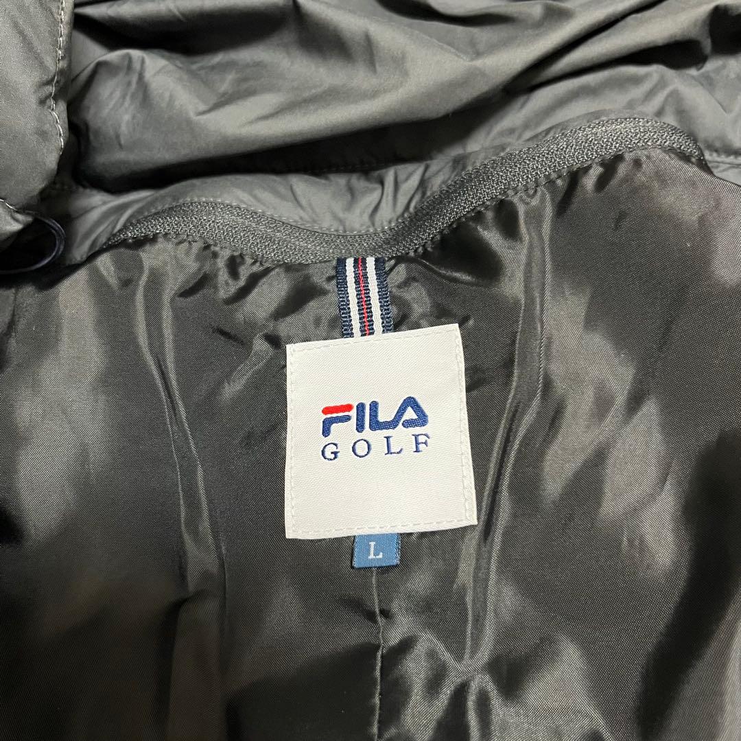 【超美品】フィラゴルフ　ダウンコート　ダウン　レディース　ゴルフ　ボア　L
