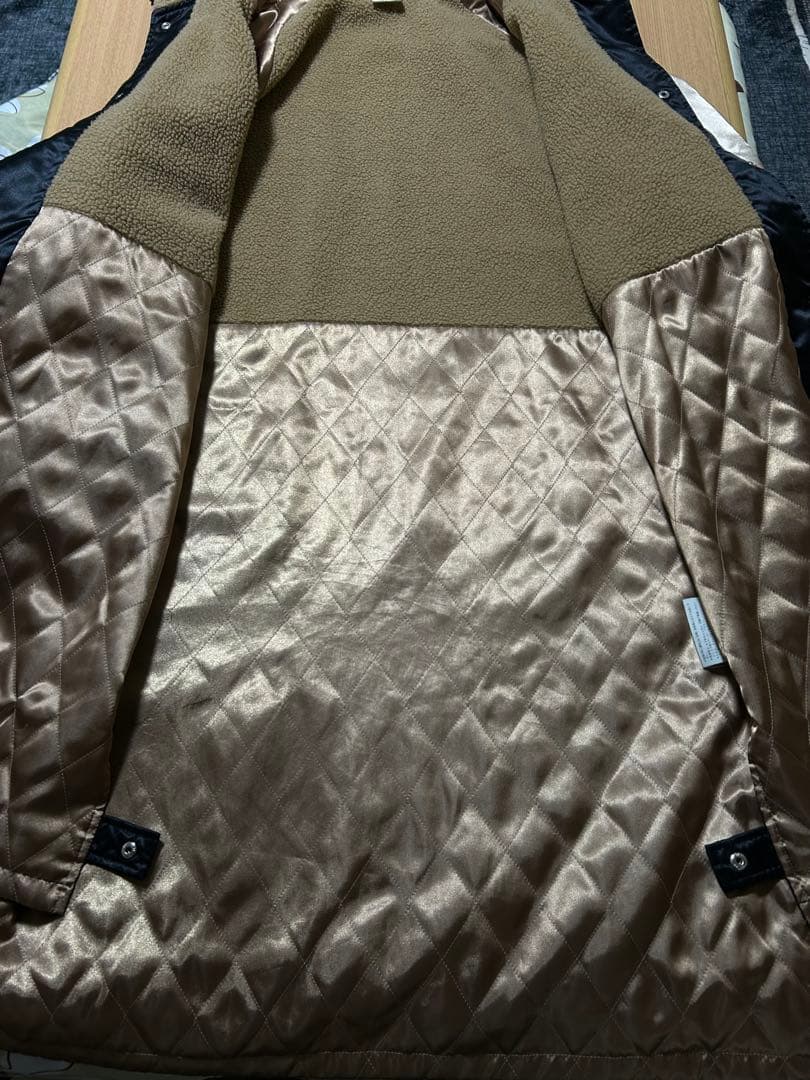 希少　adidas アディダス　デサント社製　裏ボアベンチコート　XL