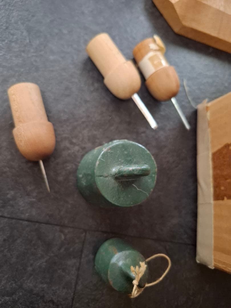 組みひも台　組紐　丸台　重り　まとめて