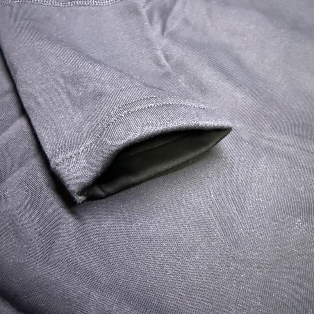 ◉Aa右1005 未使用保管品 電熱インナー 男女兼用 上下セット 黒 L