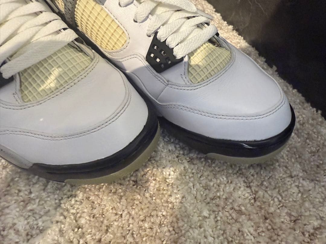 NIKE GOLF AIR JORDAN 4 WHITE CEMENT 最終値下