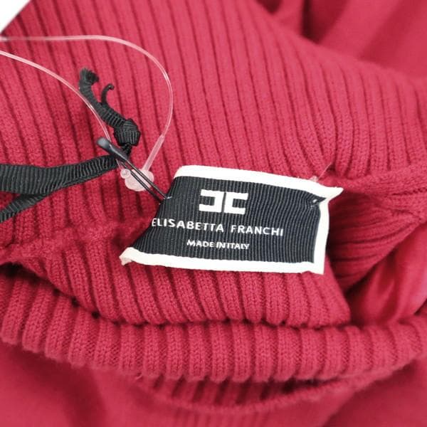 新品 エリザベッタフランキ ニットワンピース 38 EOP1248 XSサイズ