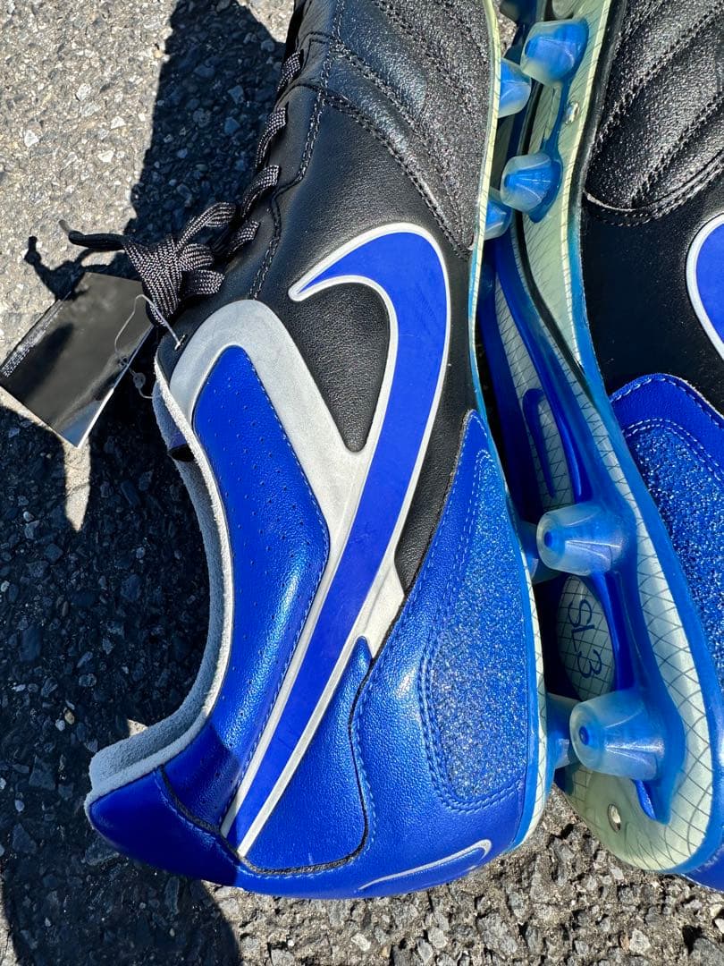 ナイキ ティエンポ スーパーリゲラ III HGE AF(ブラック×ブルー)