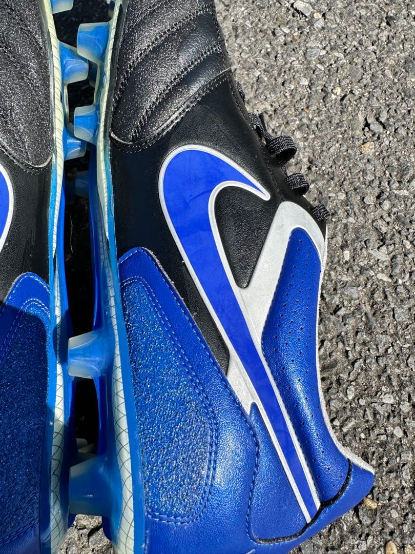 ナイキ ティエンポ スーパーリゲラ III HGE AF(ブラック×ブルー)