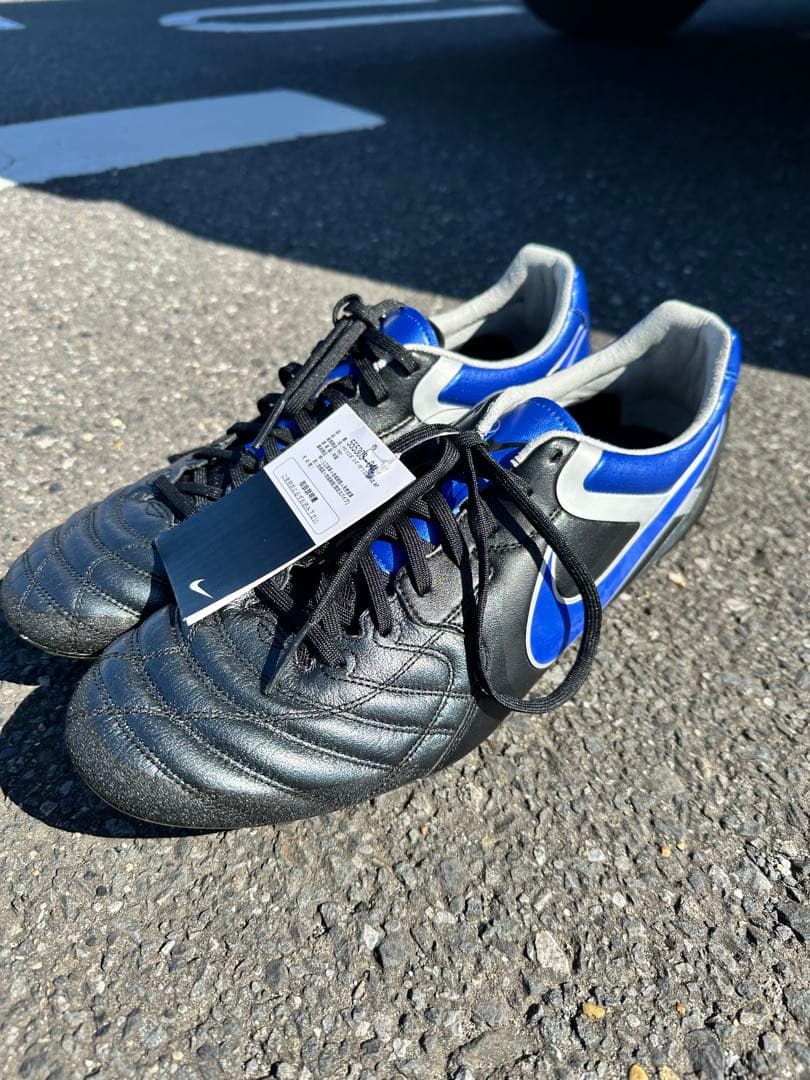 ナイキ ティエンポ スーパーリゲラ III HGE AF(ブラック×ブルー)
