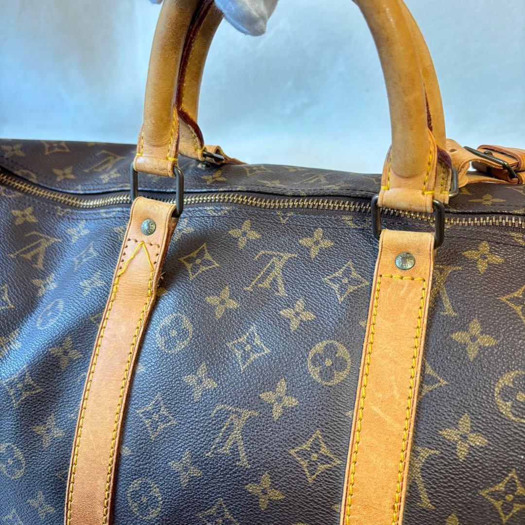 希少✨Louis Vuitton ルイヴィトン　キーポル50 モノグラム　大容量