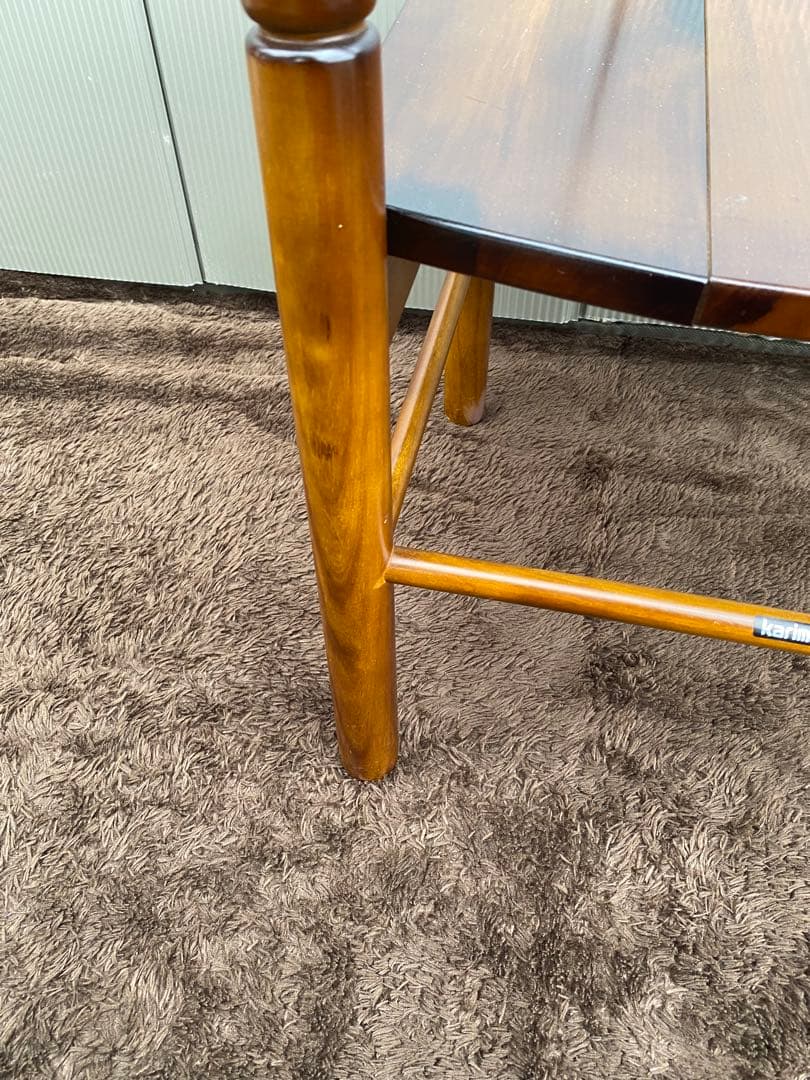 m*i様 オールドカリモク　コロニアル　ダイニングチェア　2脚セット　椅子　馬車