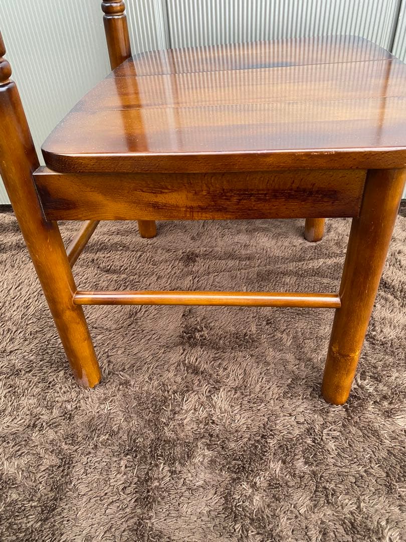 m*i様 オールドカリモク　コロニアル　ダイニングチェア　2脚セット　椅子　馬車