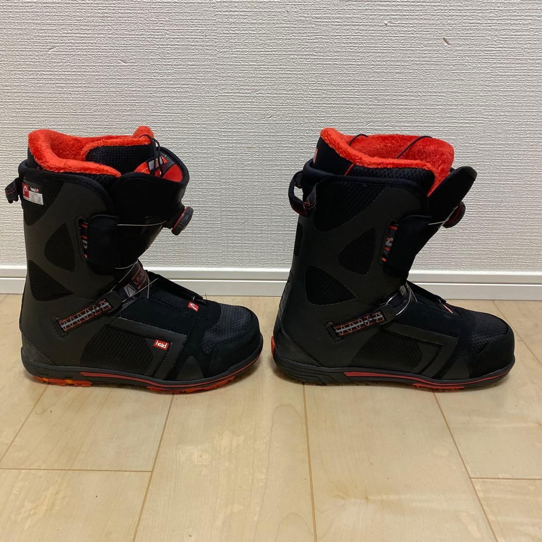 【超美品_即日発送】HEAD スノボブーツ　FIVE BOA 25.5cm