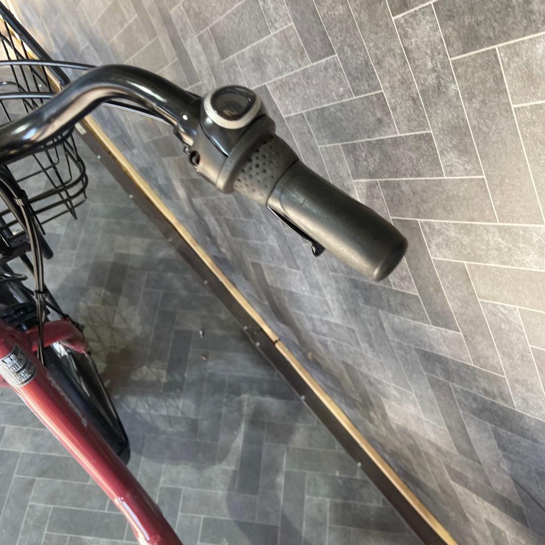 バーガンディ 電動アシスト自転車 シティタイプ