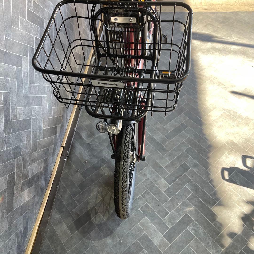 バーガンディ 電動アシスト自転車 シティタイプ