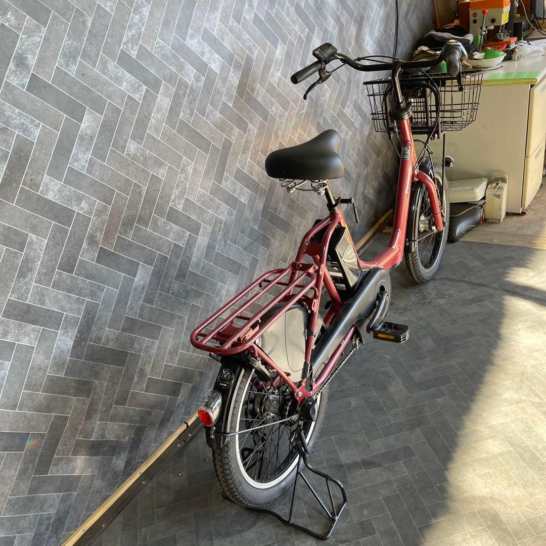 バーガンディ 電動アシスト自転車 シティタイプ