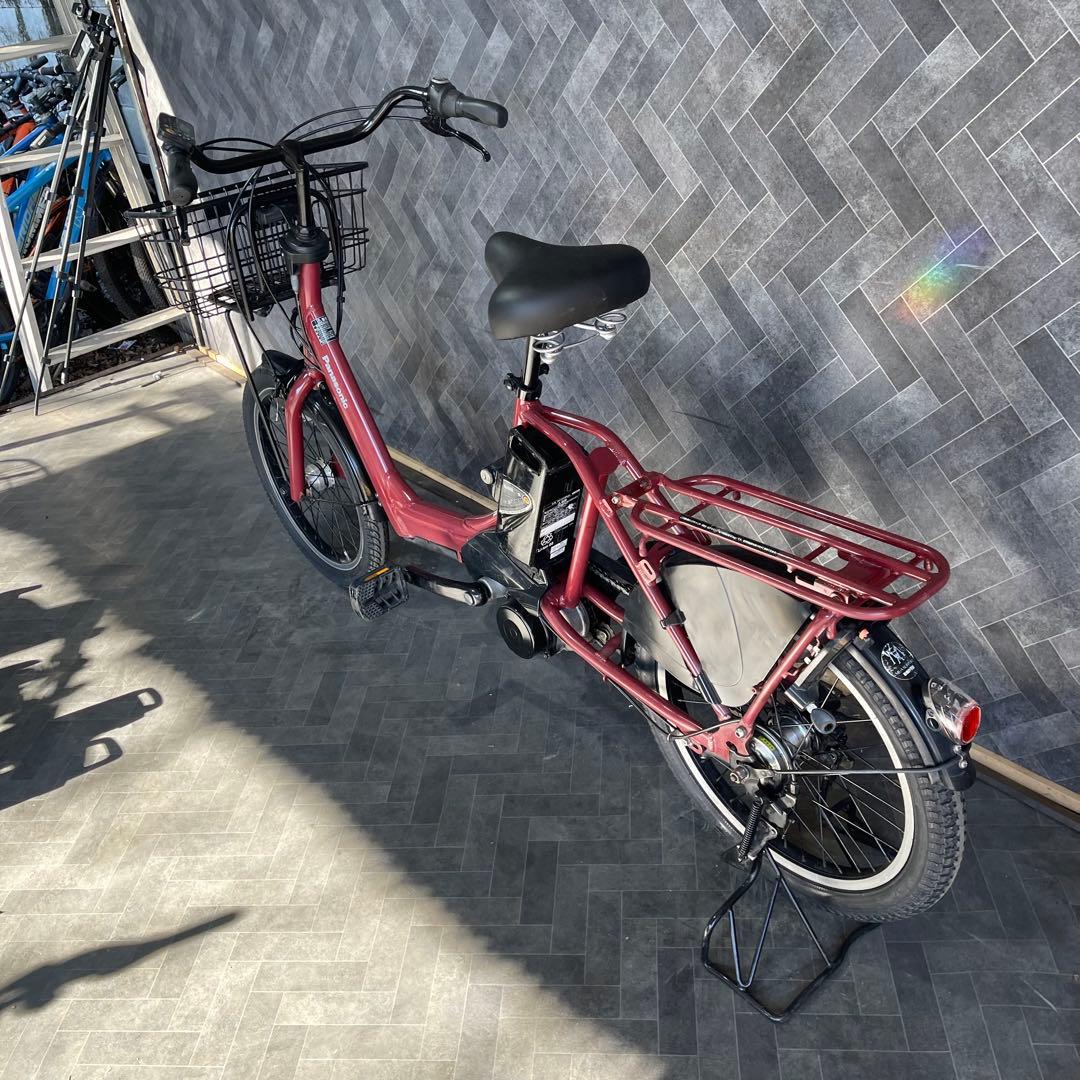 バーガンディ 電動アシスト自転車 シティタイプ