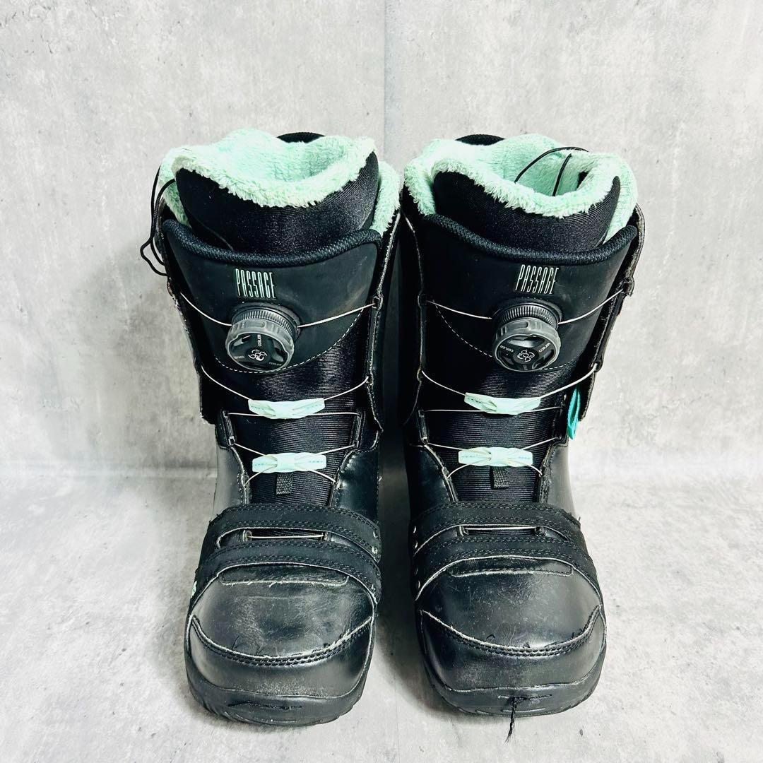K2 スノーボード ブーツ ボア 24.5cm スノボ BOA ケーツー 黒