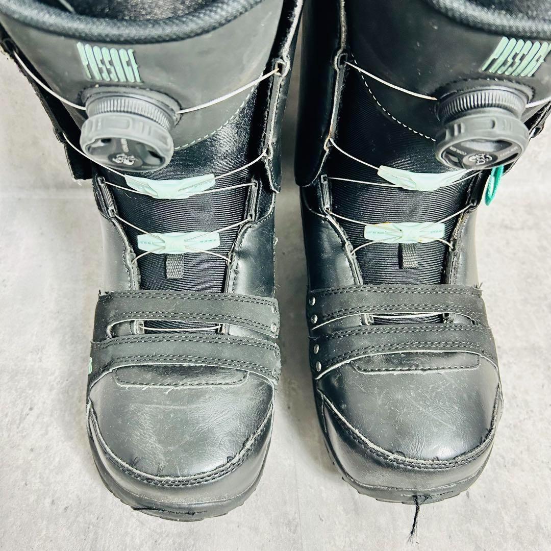 K2 スノーボード ブーツ ボア 24.5cm スノボ BOA ケーツー 黒