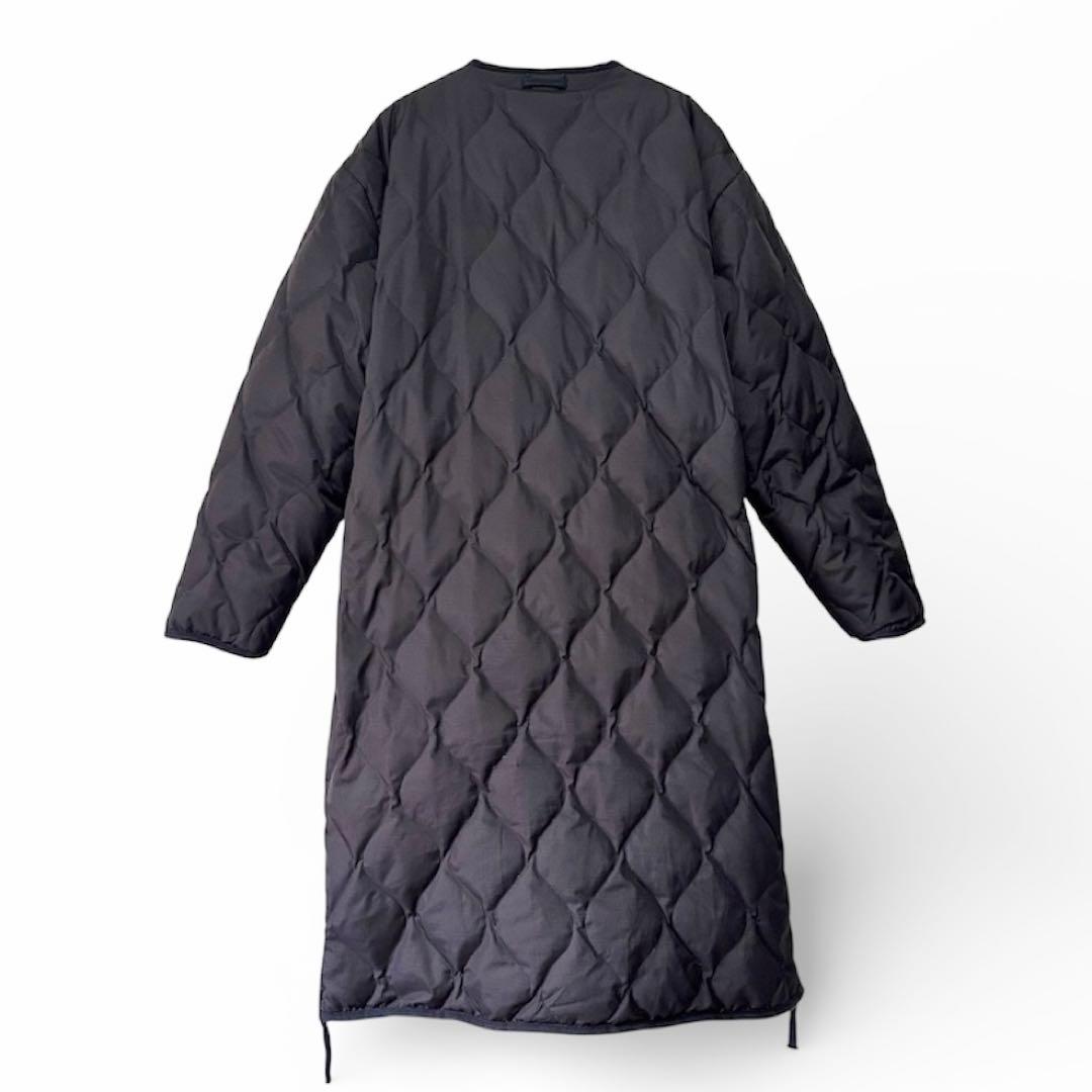 【NOLLEY'S 別注】 TAION ミリタリーリバーシブルロングダウン 黒