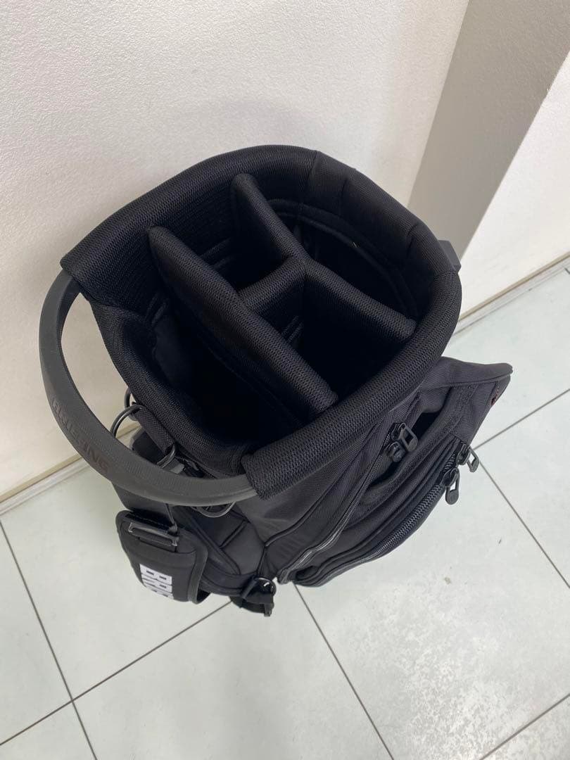 【美品】BRIEFING キャディバッグ　CR-10 ヘッドカバー 付き