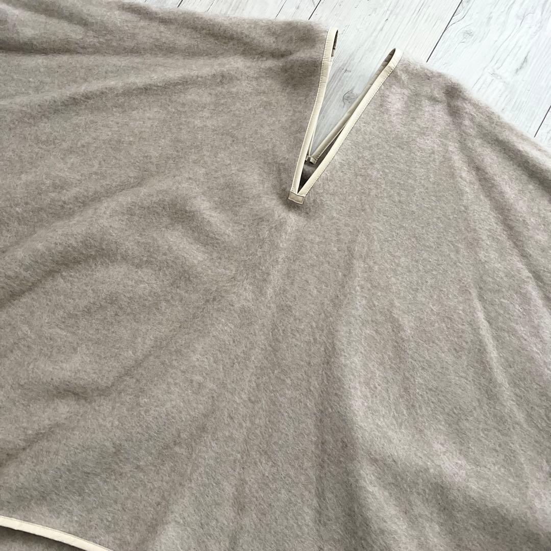 6(ROKU)ロク CASHMERE PONCHO STOLE/カシミヤストール