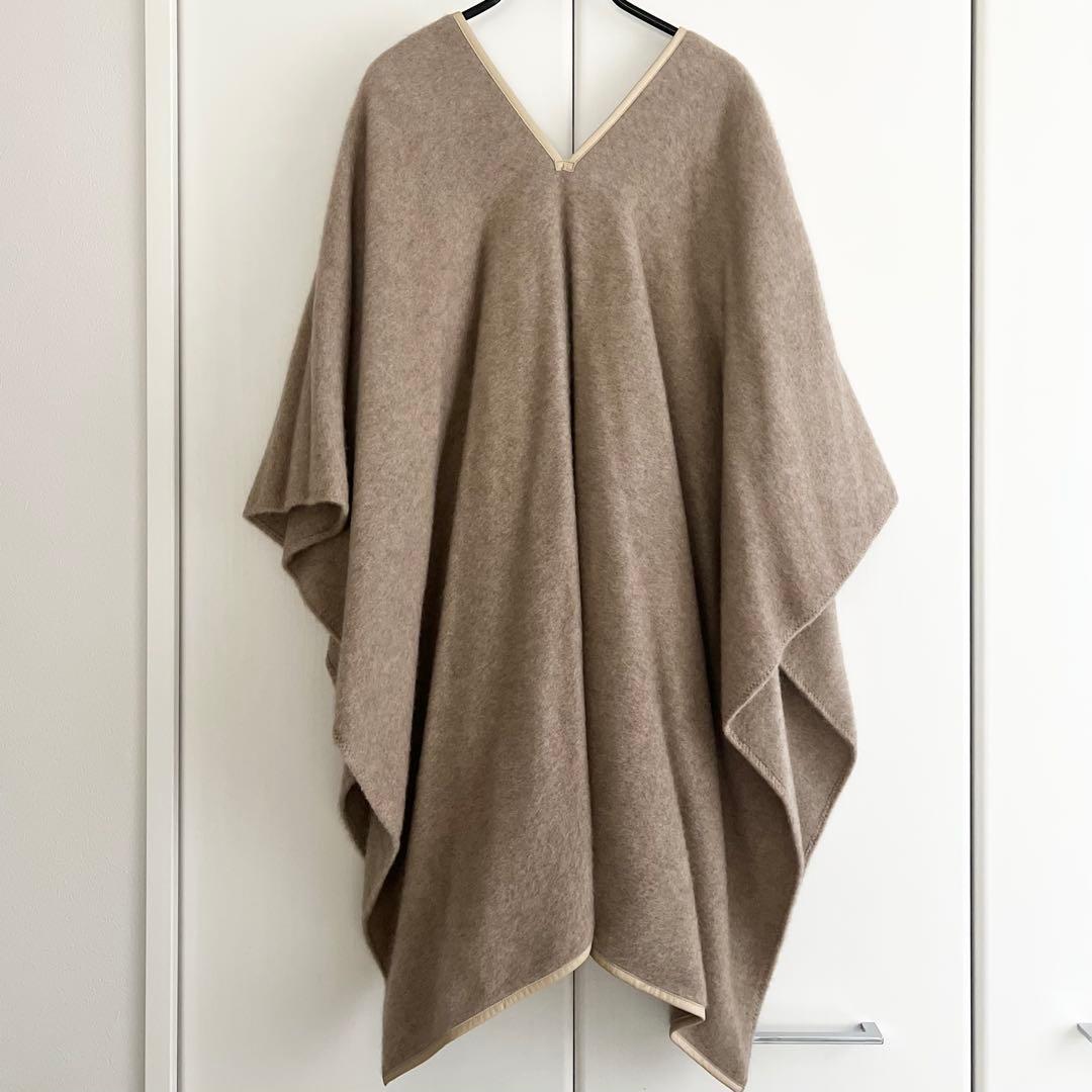 6(ROKU)ロク CASHMERE PONCHO STOLE/カシミヤストール