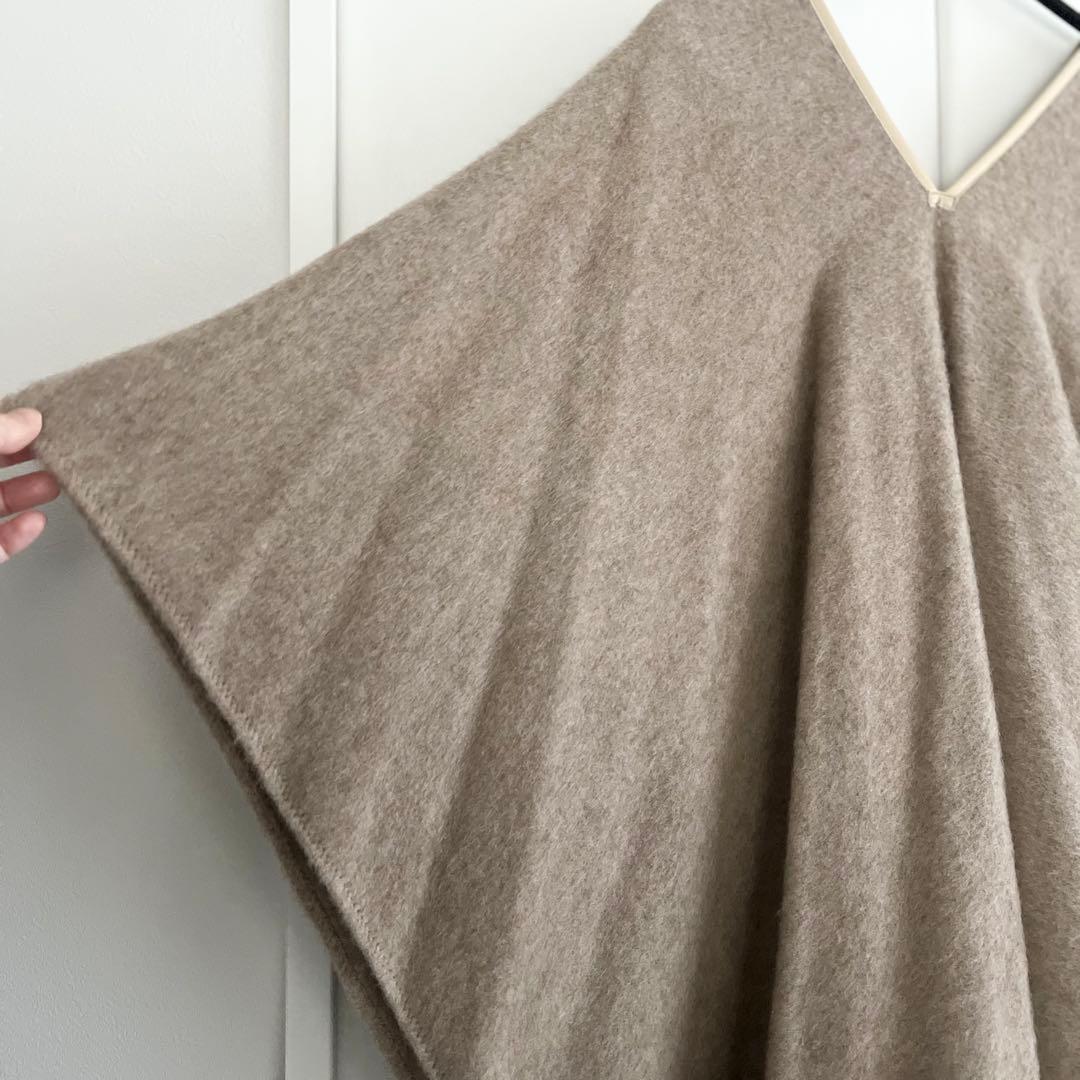 6(ROKU)ロク CASHMERE PONCHO STOLE/カシミヤストール
