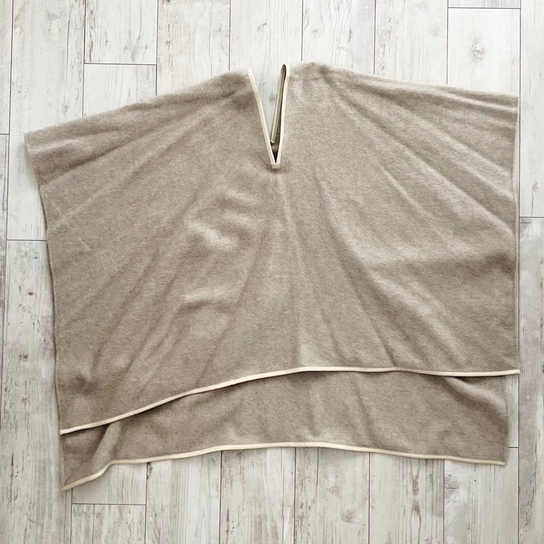 6(ROKU)ロク CASHMERE PONCHO STOLE/カシミヤストール