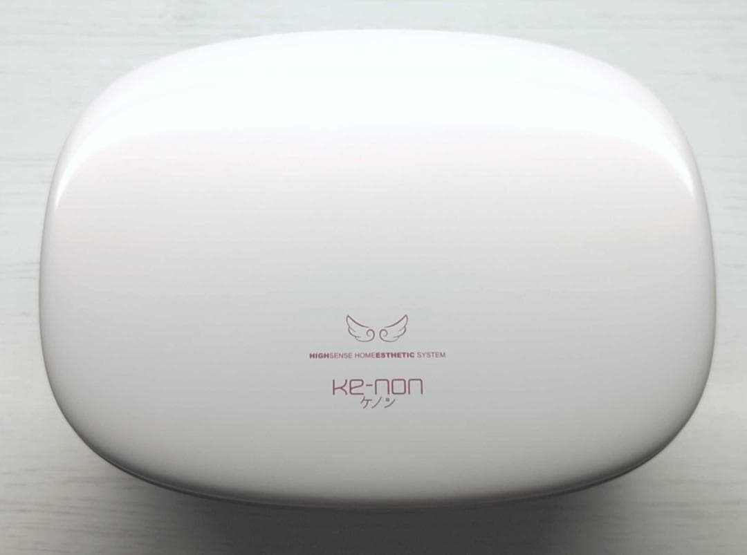 【使用僅少】脱毛器 ケノン Ver 6.0 眉毛脱毛器付 パールホワイト