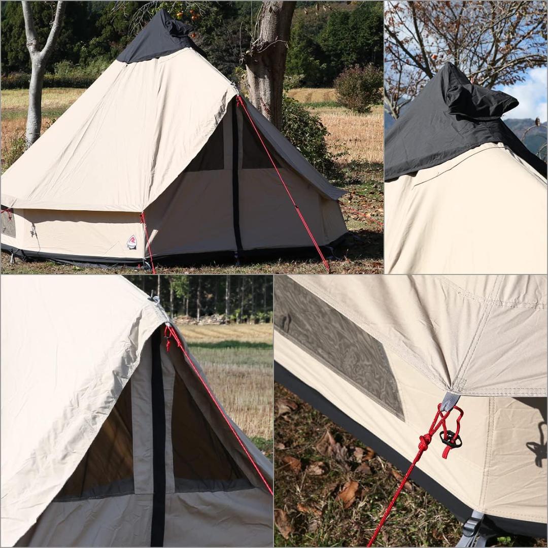 ローベンス （クロンダイクS）TC素材4人用テント 130307 ベルテント