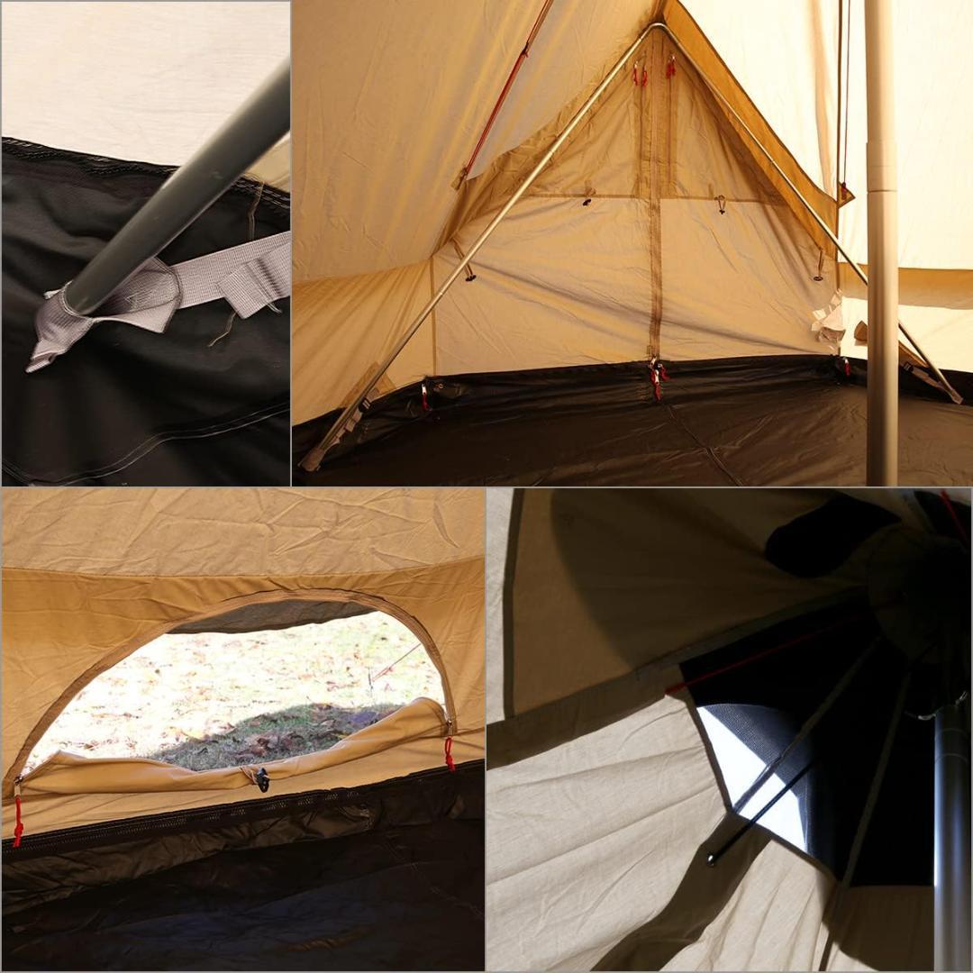 ローベンス （クロンダイクS）TC素材4人用テント 130307 ベルテント