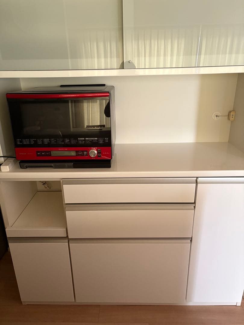 【1月31日まで限定】大塚家具　食器棚　キッチンボード　140cm幅