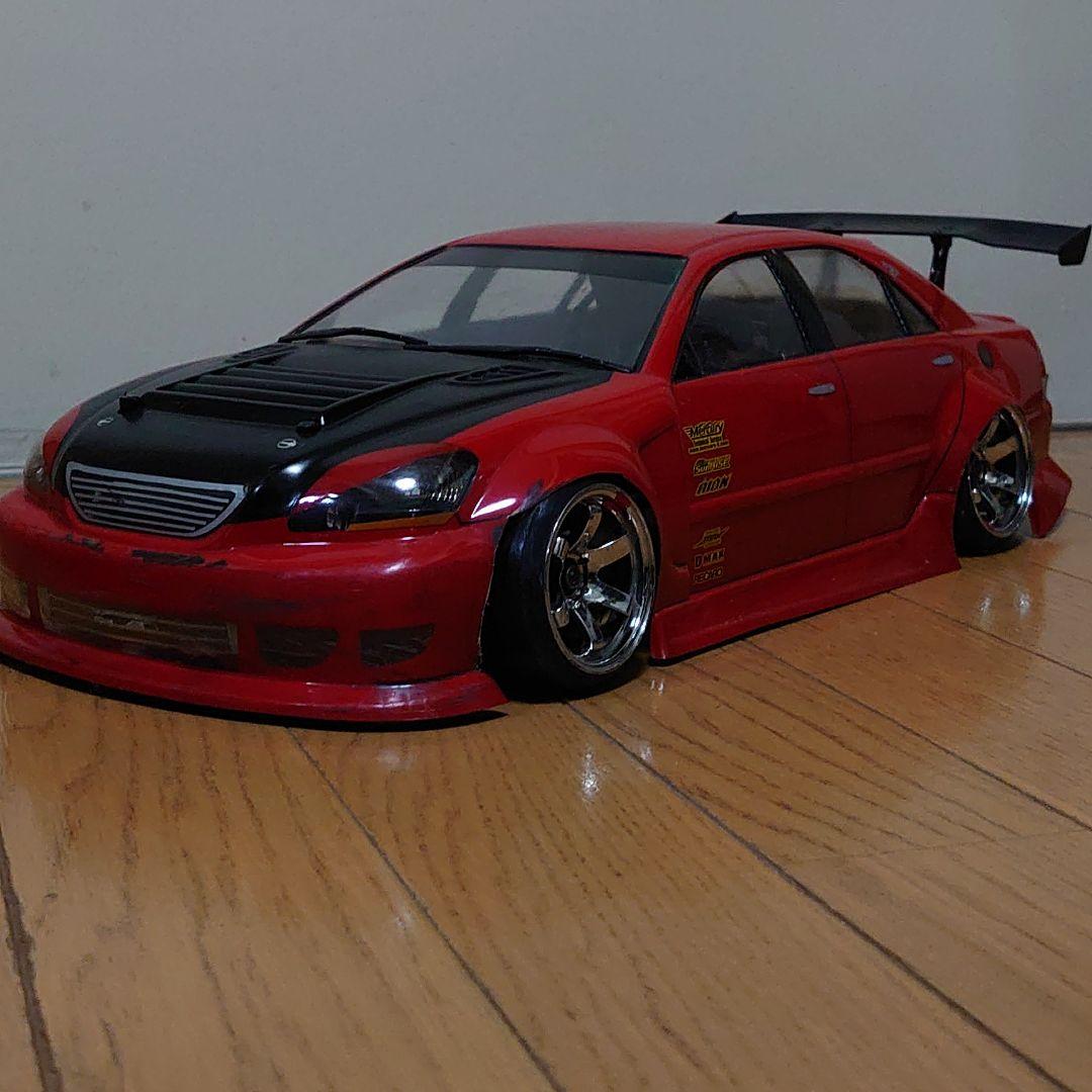 ラジコン ボディ ドリフト マークⅡ JZX110 - メルカリ