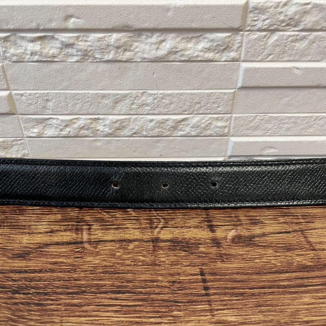 エルメス レザー Hバックル コンスタンス ベルト ゴールド金具 ブラック