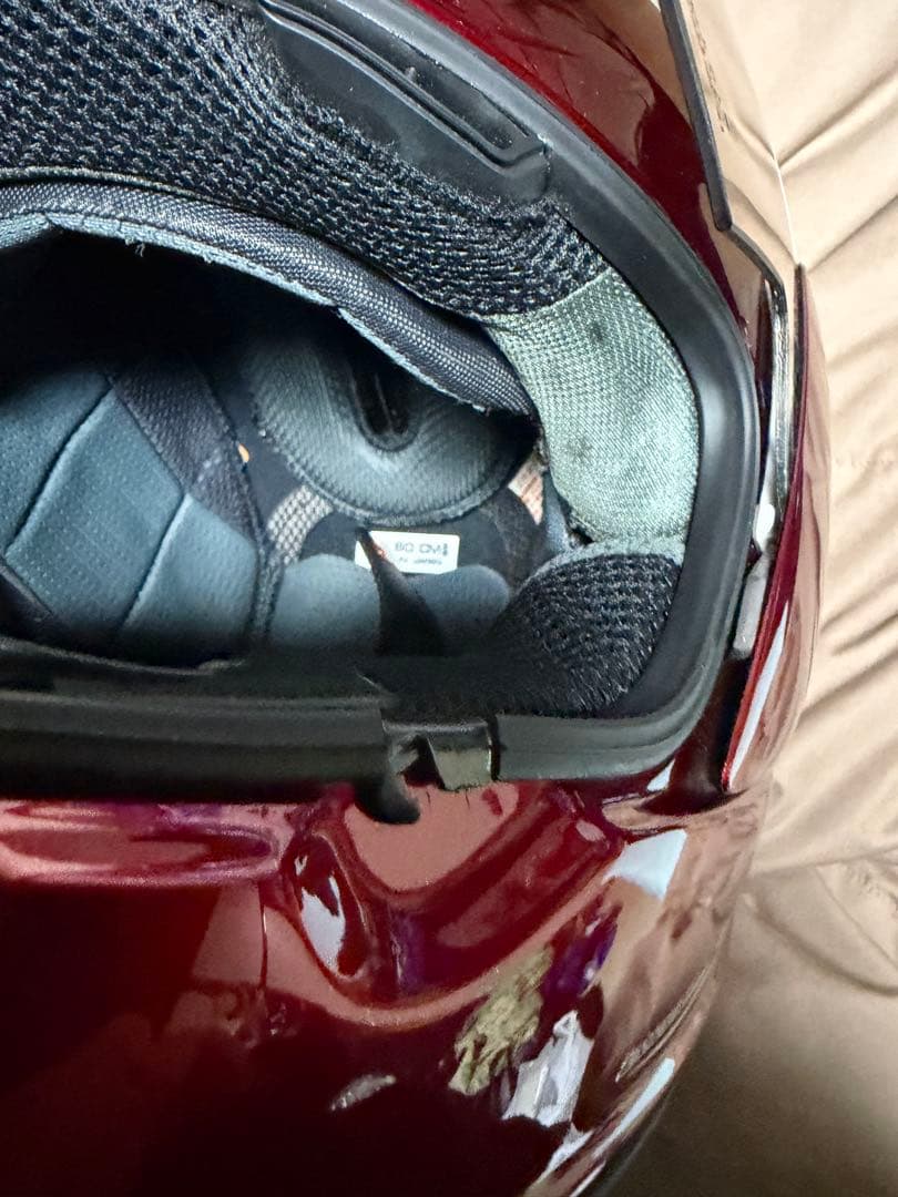 アライヘルメットRX7RR5 (59.60cm)クリムゾンレッド