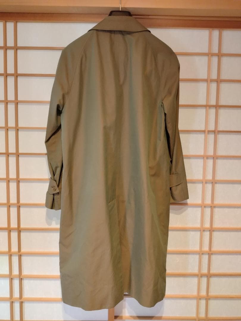 Burberry　バーバリー　玉虫　ステンカラーコート