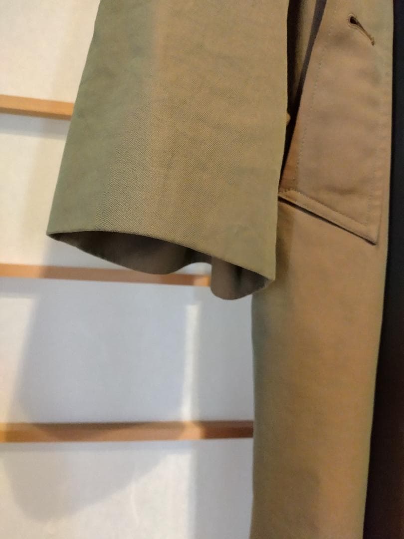 Burberry　バーバリー　玉虫　ステンカラーコート