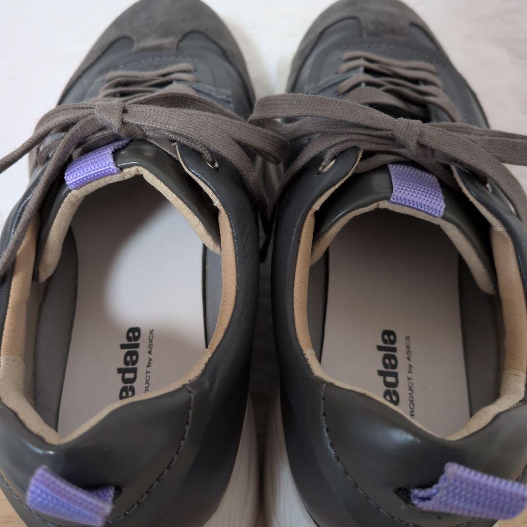 【極美品】ペダラ ライドウォーク 23 2E レザー スニーカー　ウォーキング