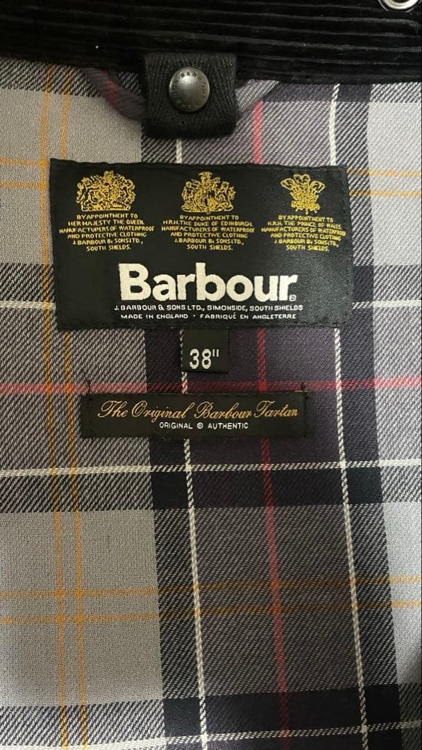 BARBOUR Beaufort SL 38 英国製