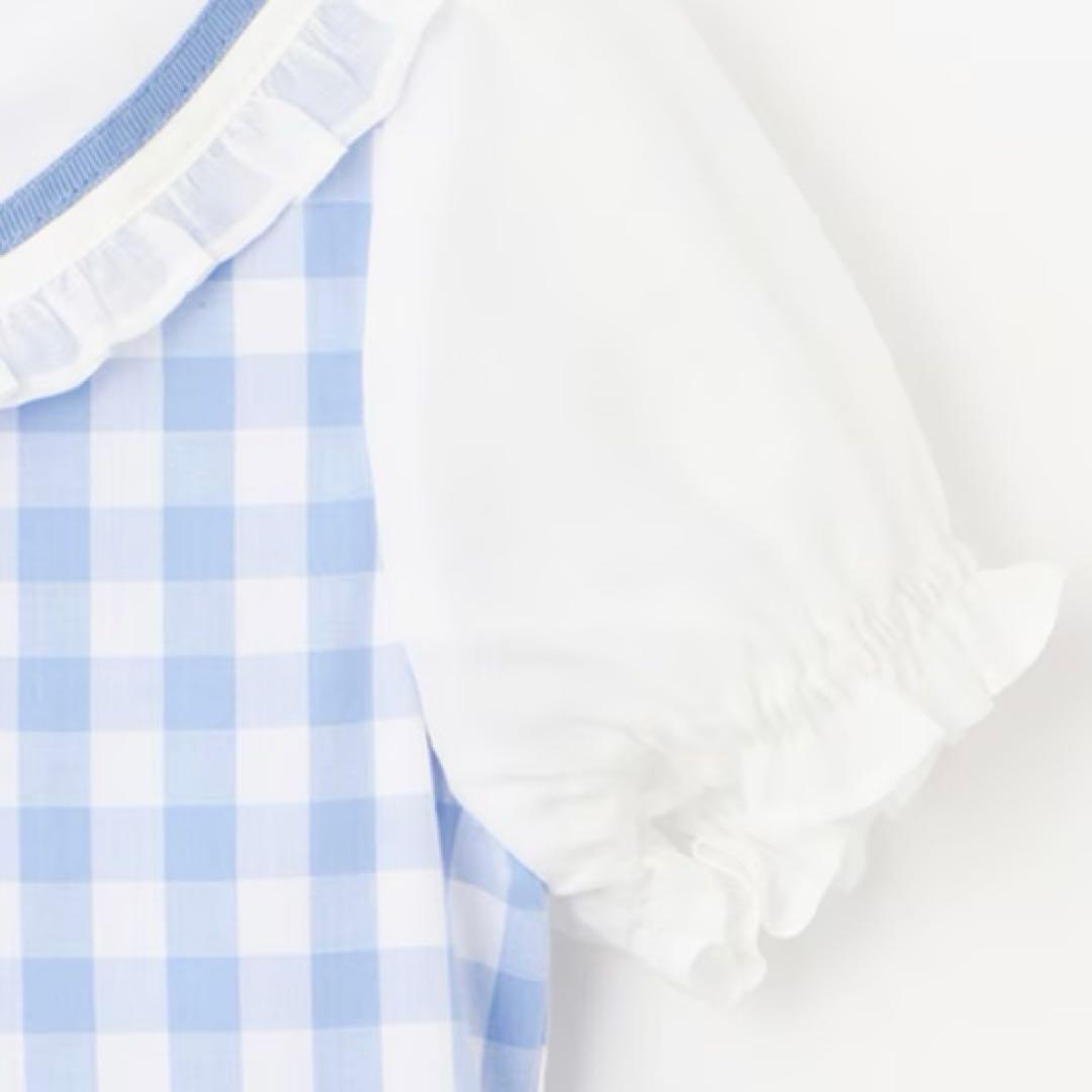 メゾピアノ 【マイメロディ・シナモロール】セーラーワンピース　120