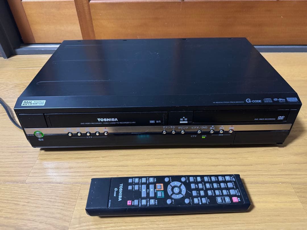 TOSHIBA D-VR7 東芝 VTR一体型DVDレコーダー ビデオデッキ - メルカリ