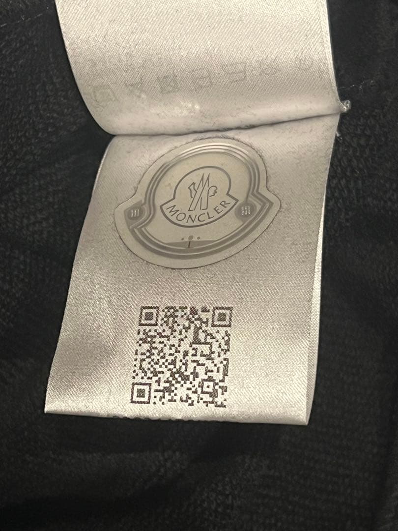 【新品】MONCLER ブラック ワンピース 長袖　XSサイズ