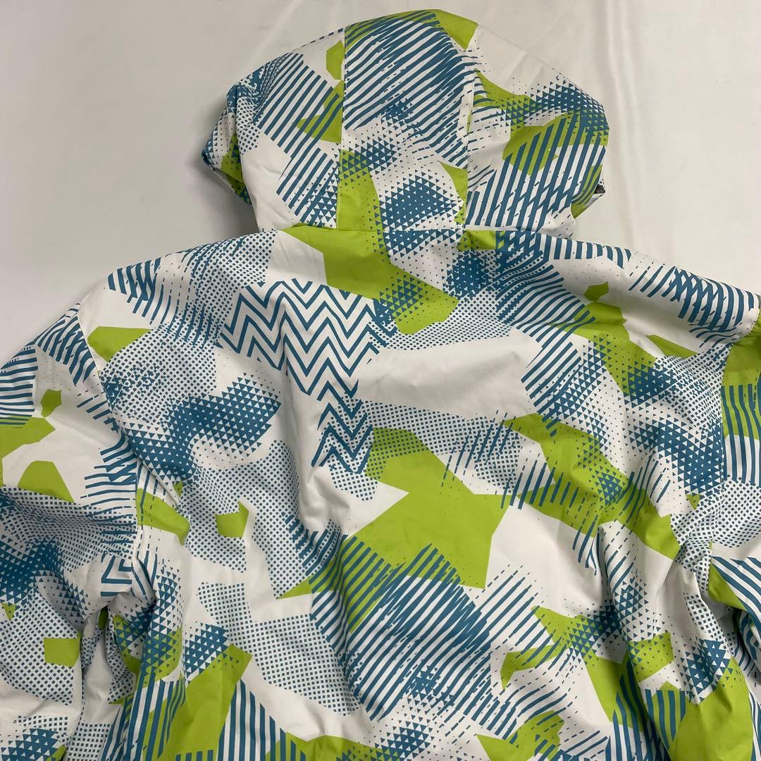 ETERNAL PROGRESS スキー スノボ ウェア LLホワイト×ブルー