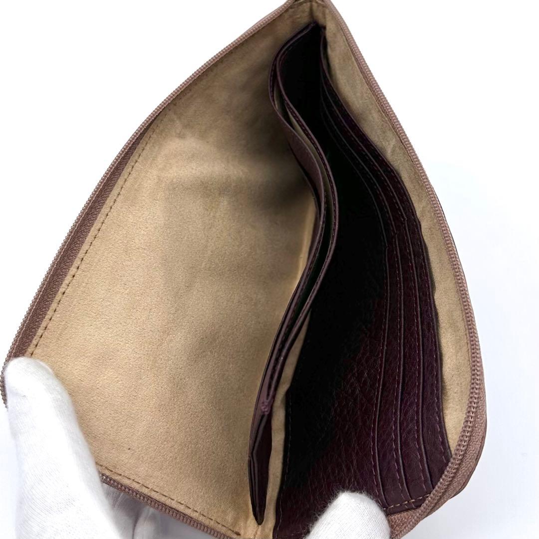 極美品✨ATAO アタオ リモ ヴィトロ 長財布 Lジップ シャルトルブルー