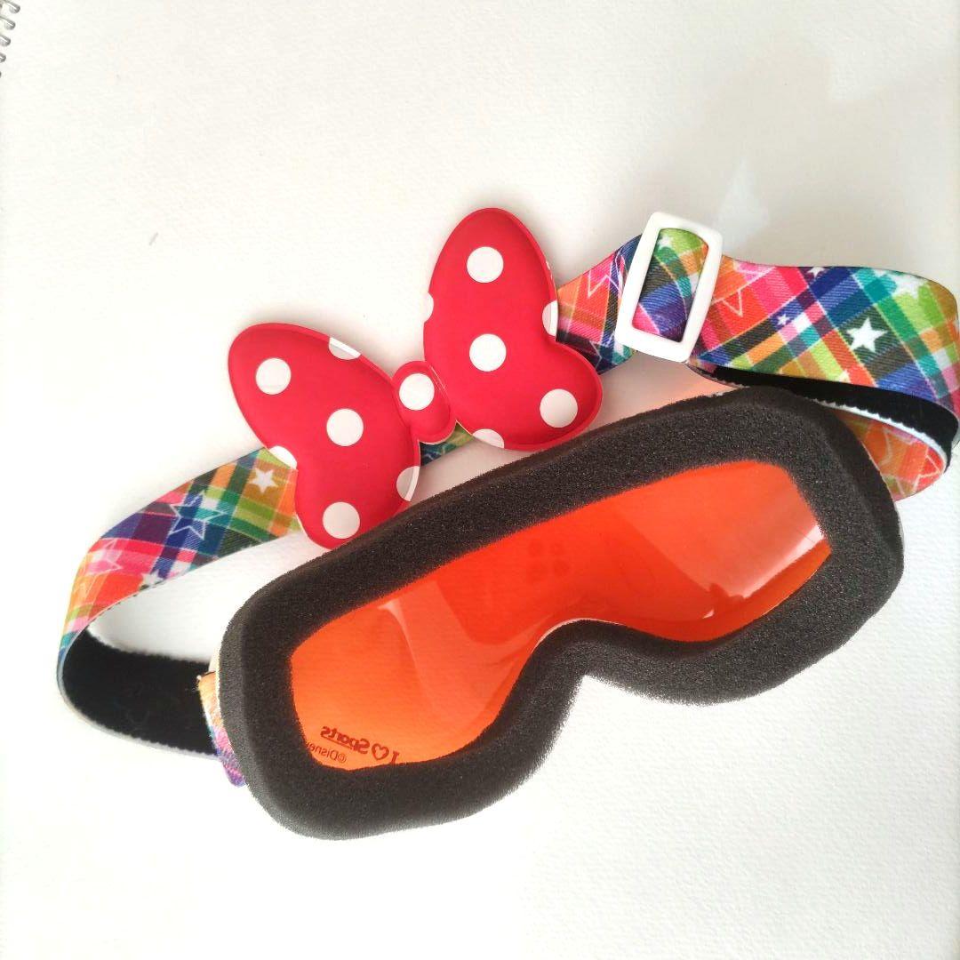 Disney【IGNIO】130上下スキーウェア ゴーグル グローブ 4点セット