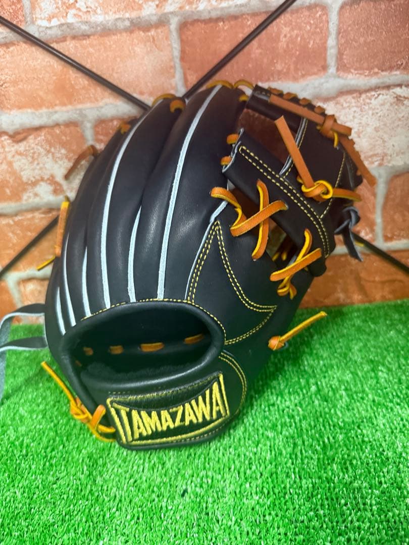 TAMAZAWA 硬式グローブ 黒