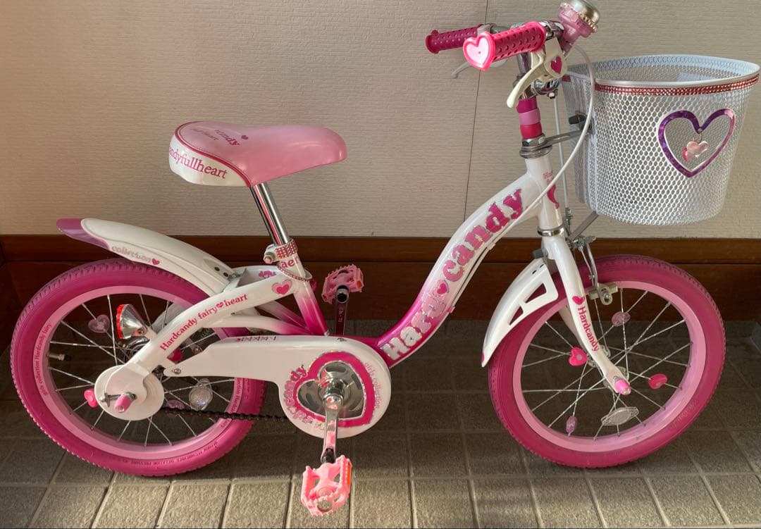 Hard Candy 幼児用自転車 ピンク/ホワイト 16インチ - メルカリ
