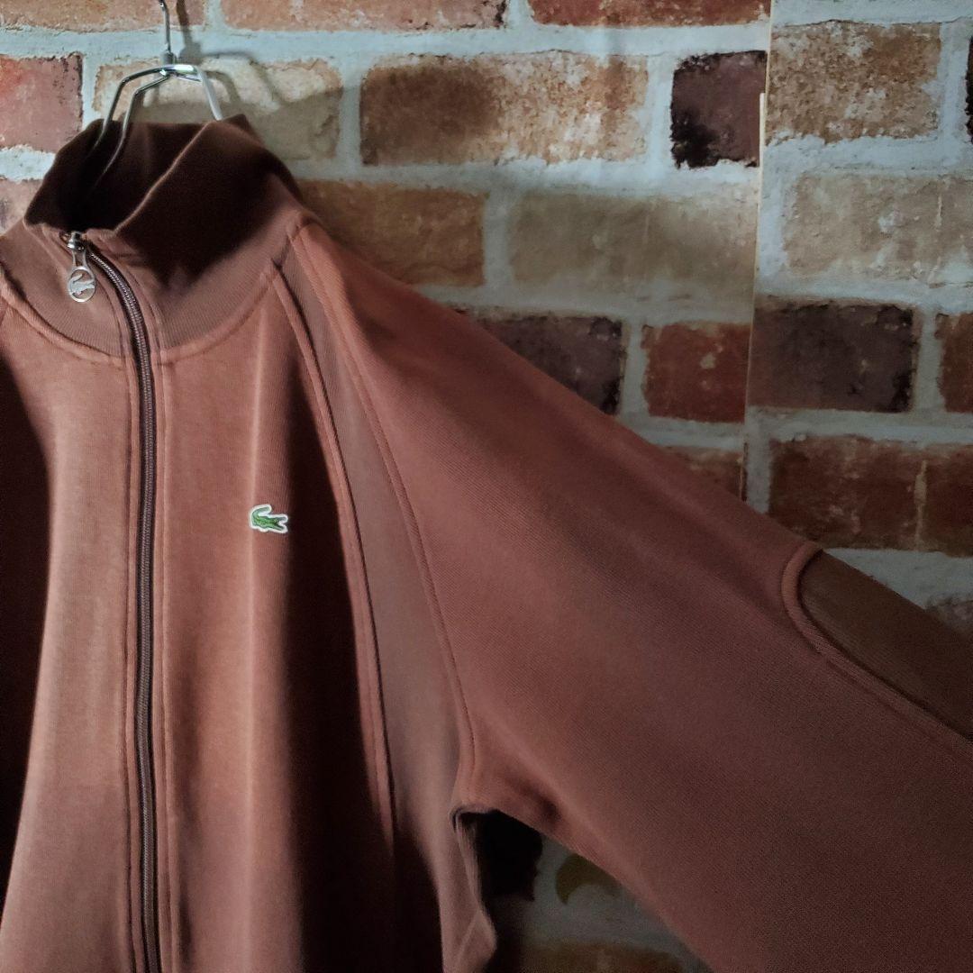 【希少】ラコステ LACOSTE トラックジャケット ワンポイントロゴ サイズ5