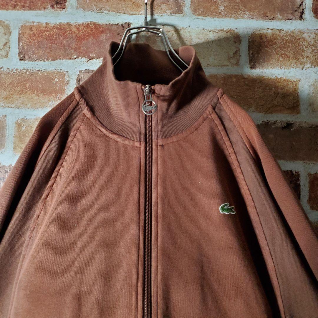 【希少】ラコステ LACOSTE トラックジャケット ワンポイントロゴ サイズ5
