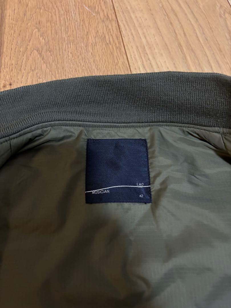 ジャケット・アウター lad musician ma1