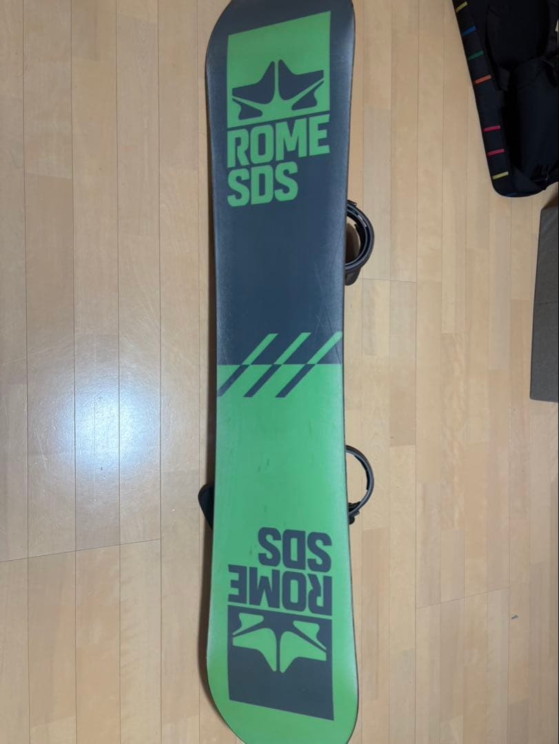 スノーボード板　ビンディング付き 値下げ中！