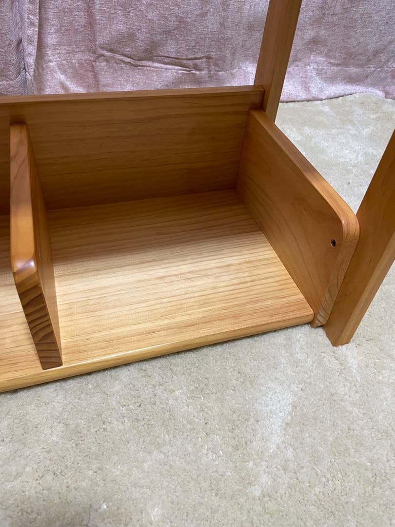 ニトリ オリーブ ブックシェルフ 幼児本棚 玩具箱 絵本棚