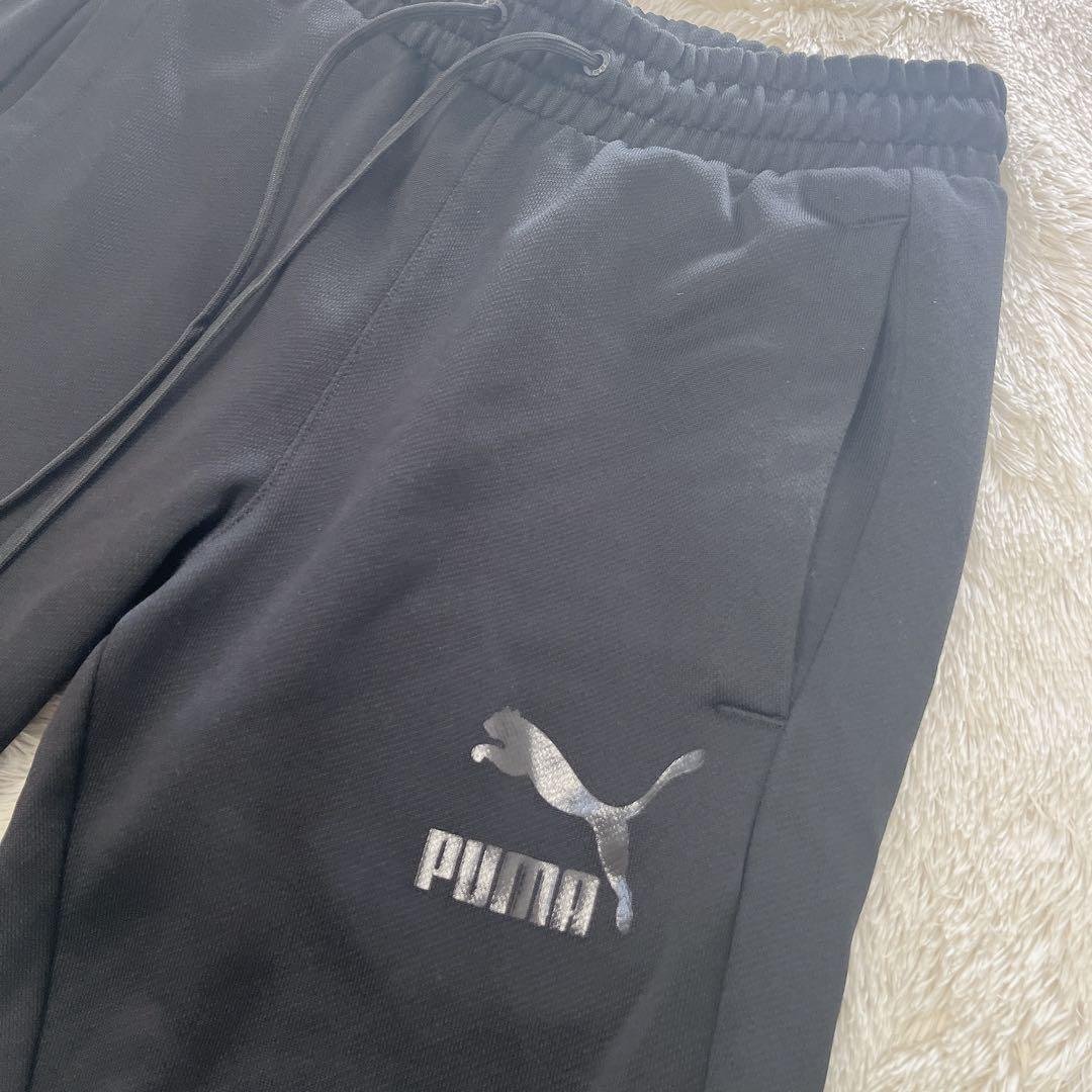 【人気】プーマ ICONIC T7 セットアップ ジャージ上下 ブラック S